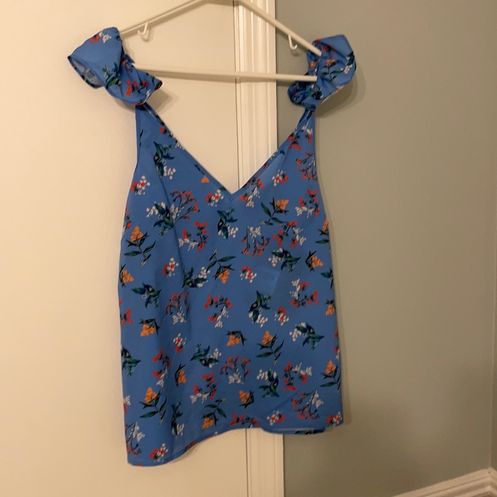 The fifth label ruffle strap camisole